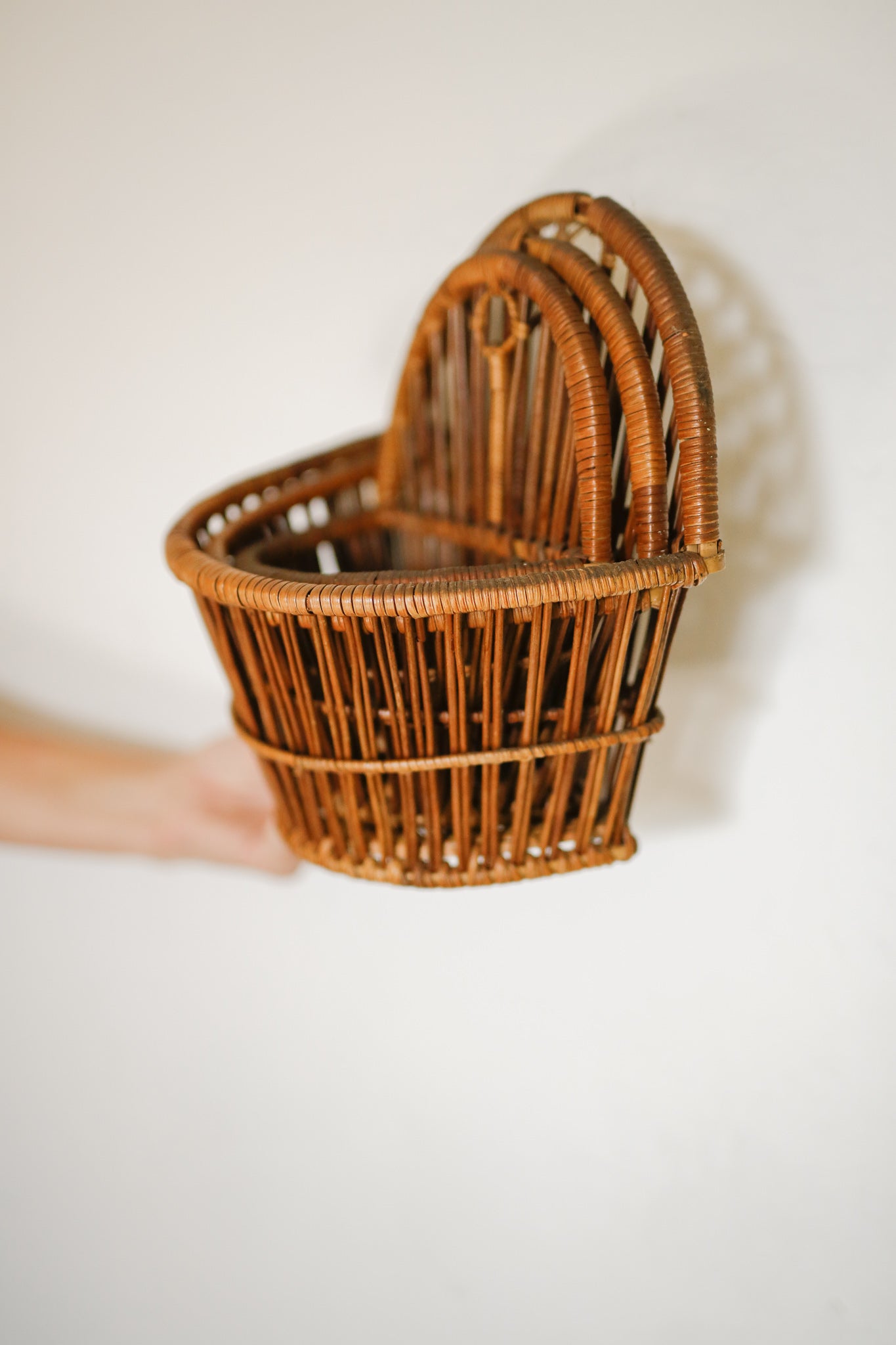 Three Wicker Basket Set