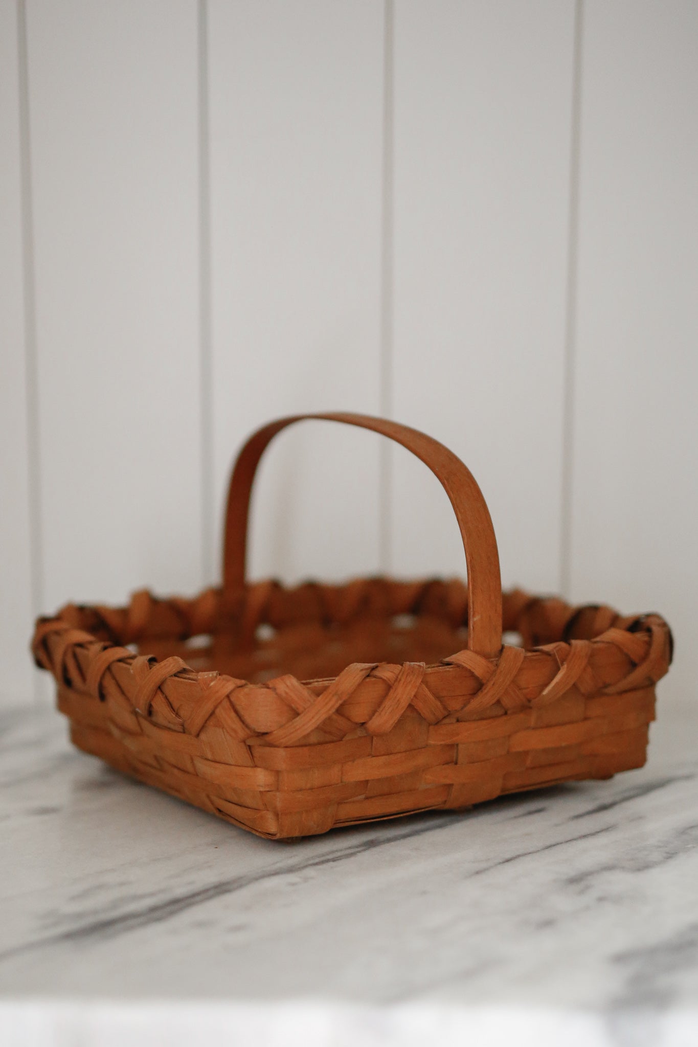 Large Square Woven Basket