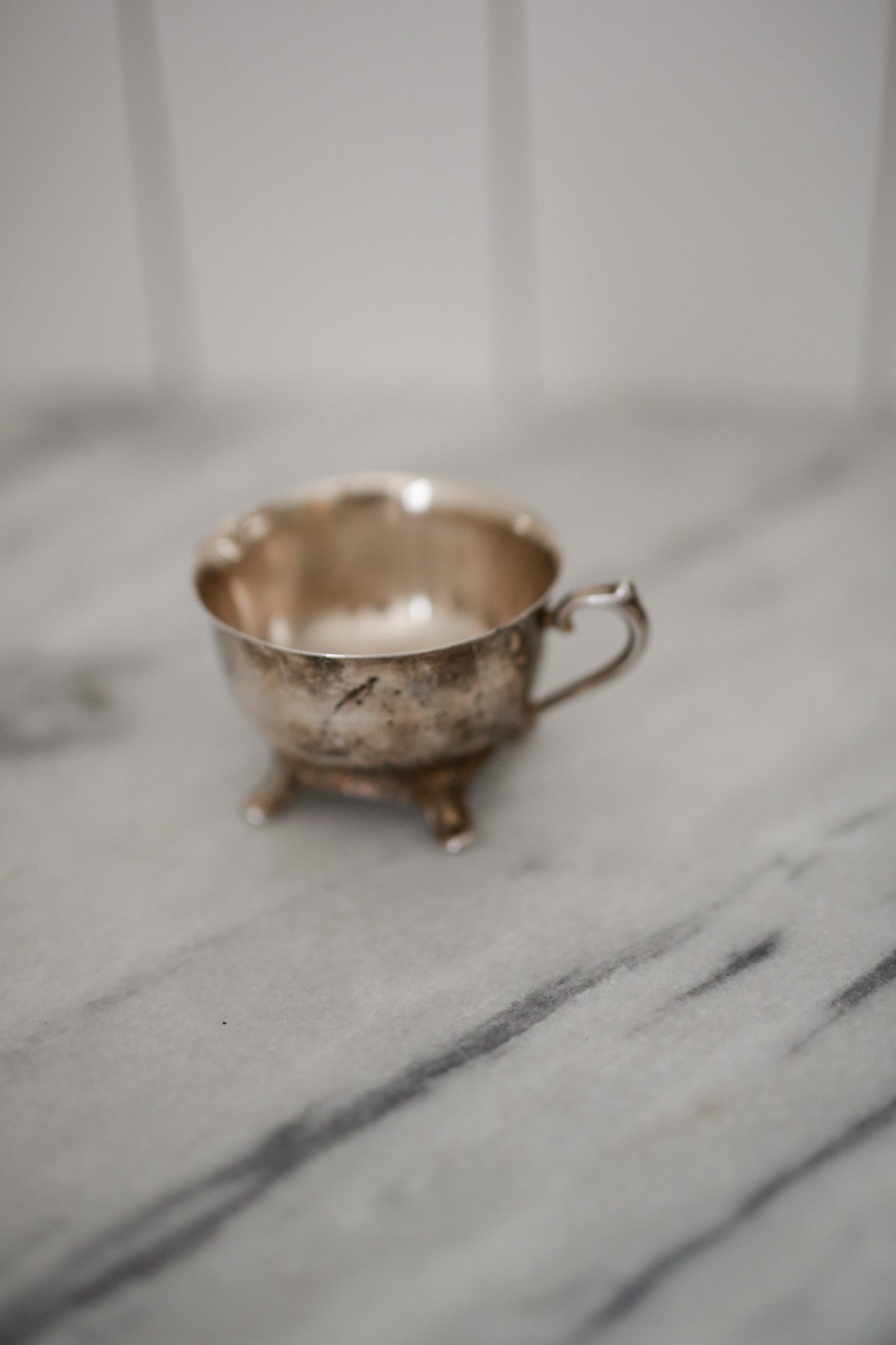 Silver Cream Cup