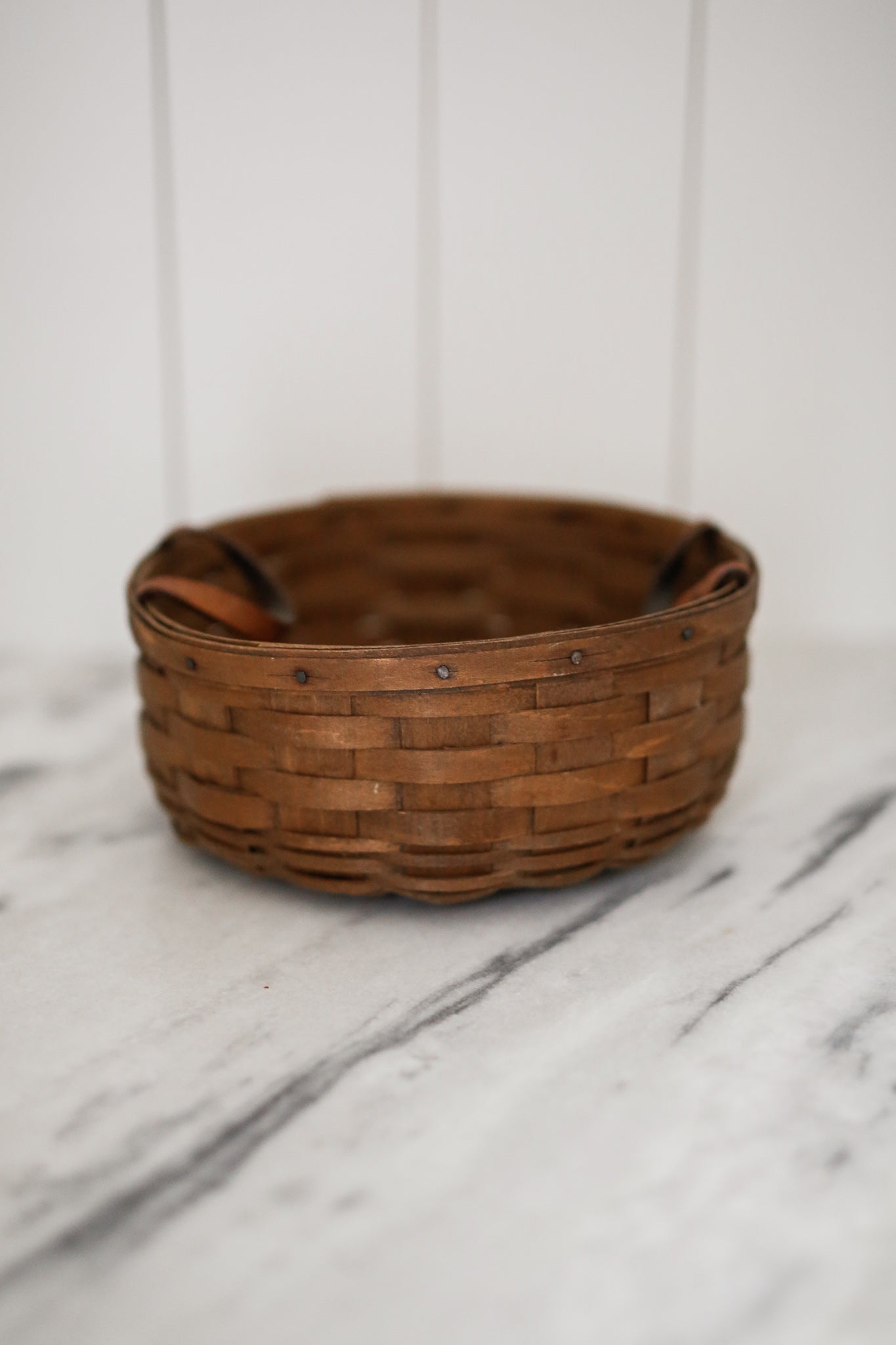 Medium Circle  Basket with Handles