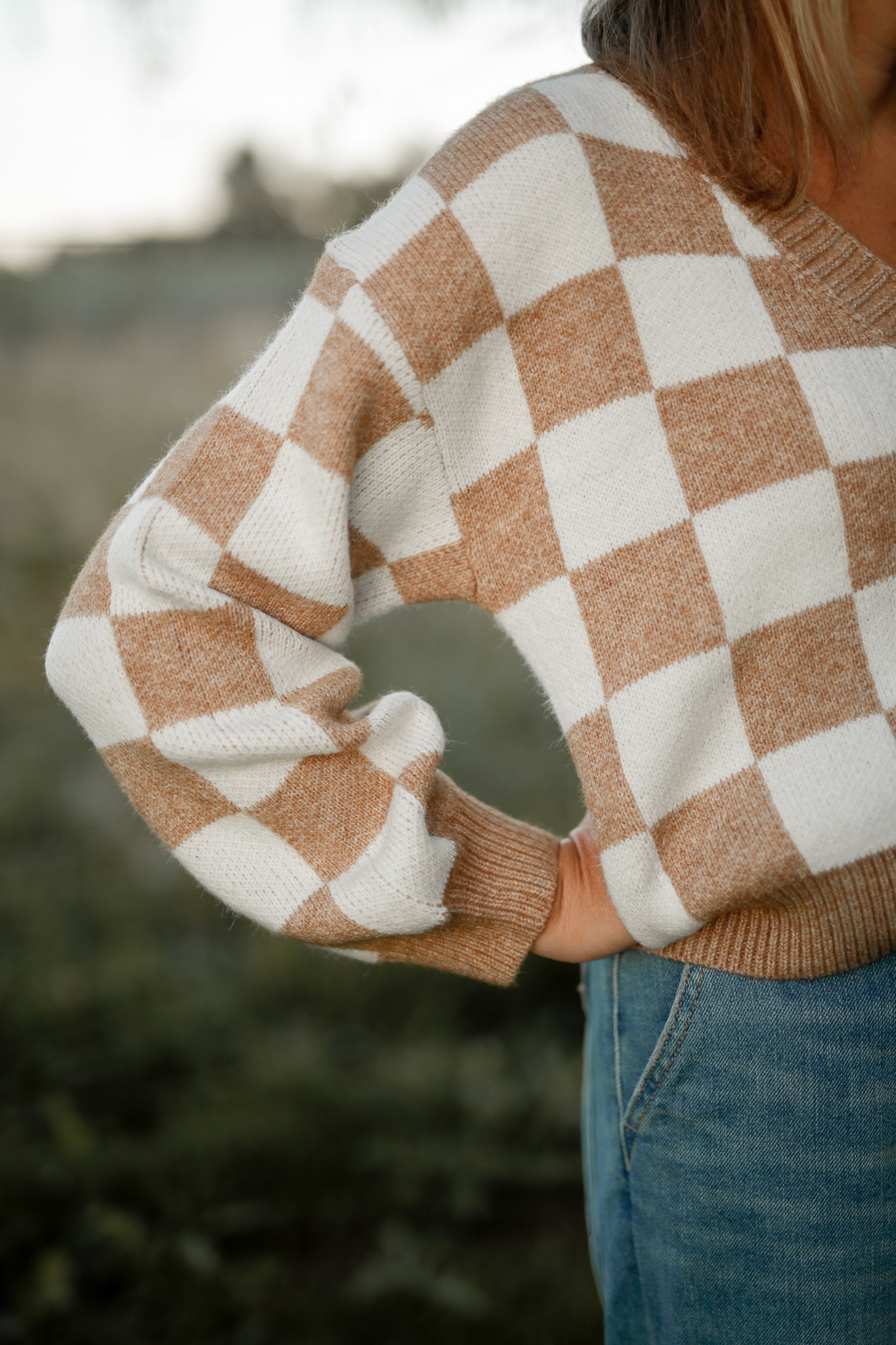 Harlow Gingham Cardi