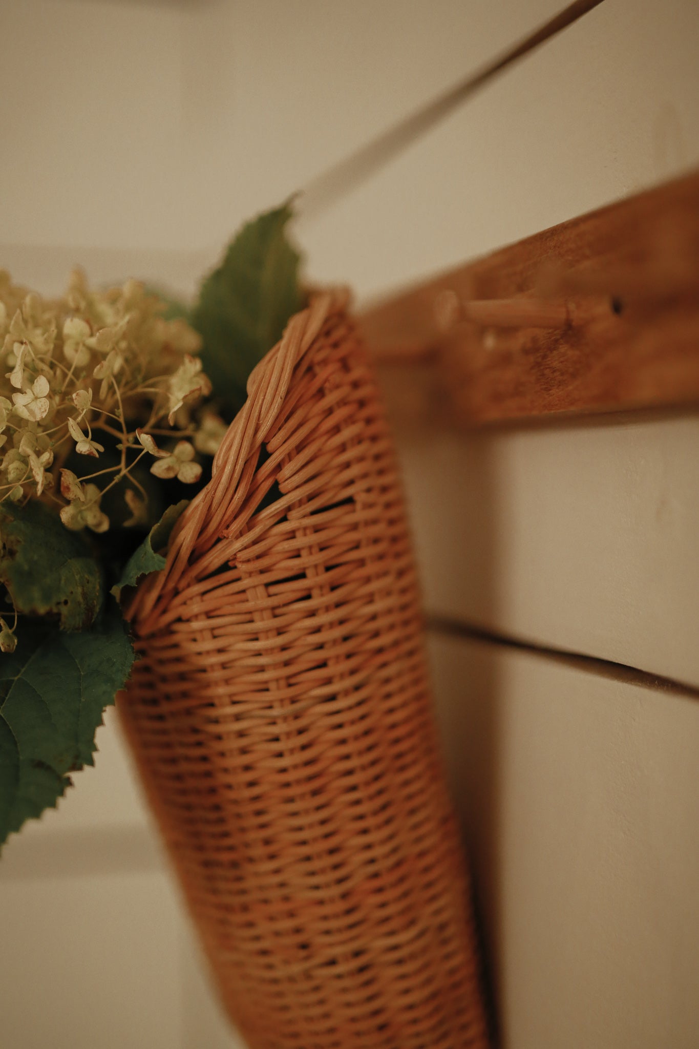 Rattan Hanging Basket