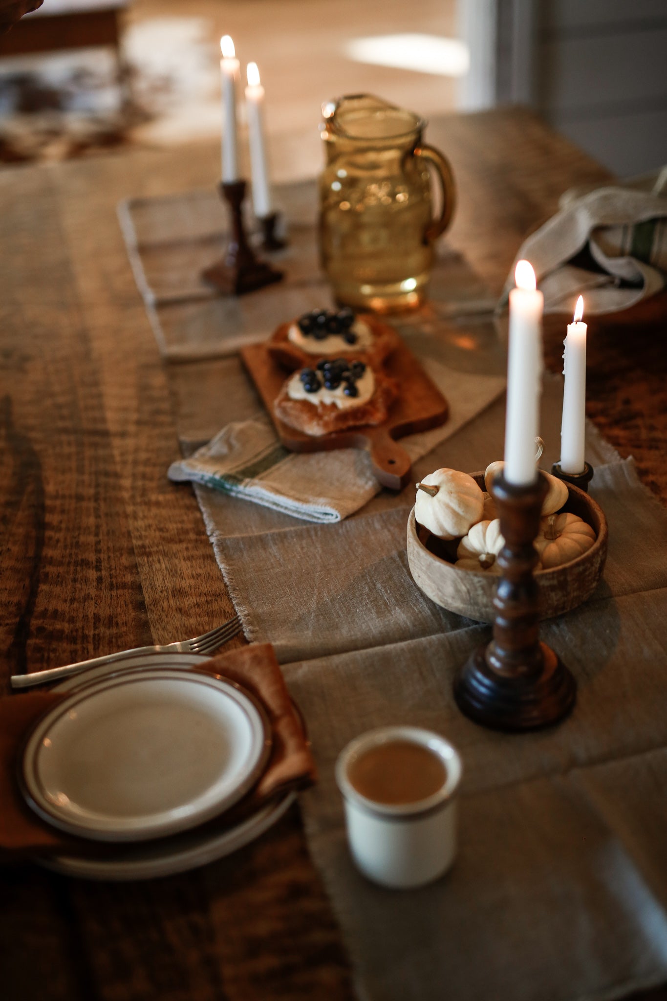 Linen Table Runner