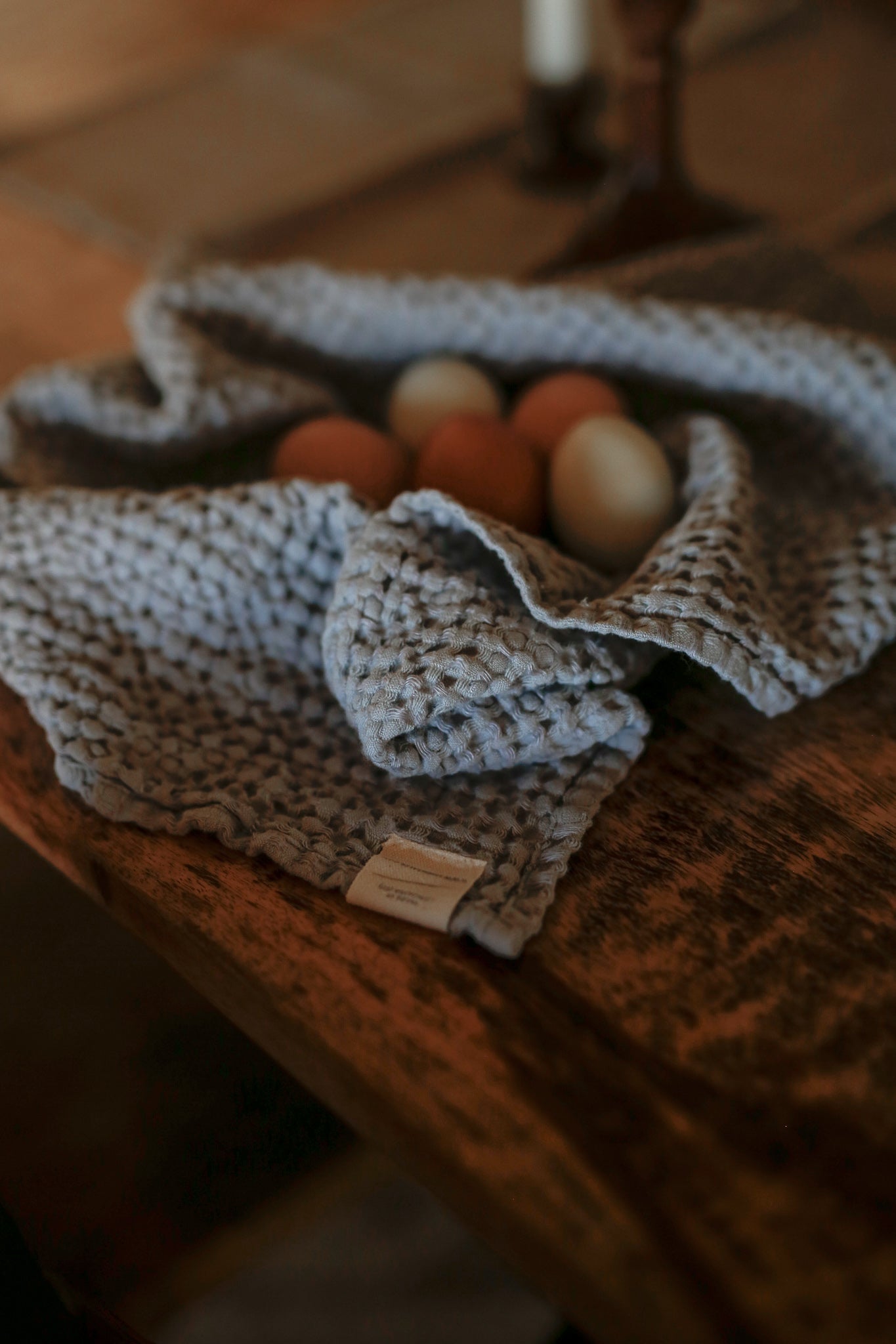 Waffle Knit Towel