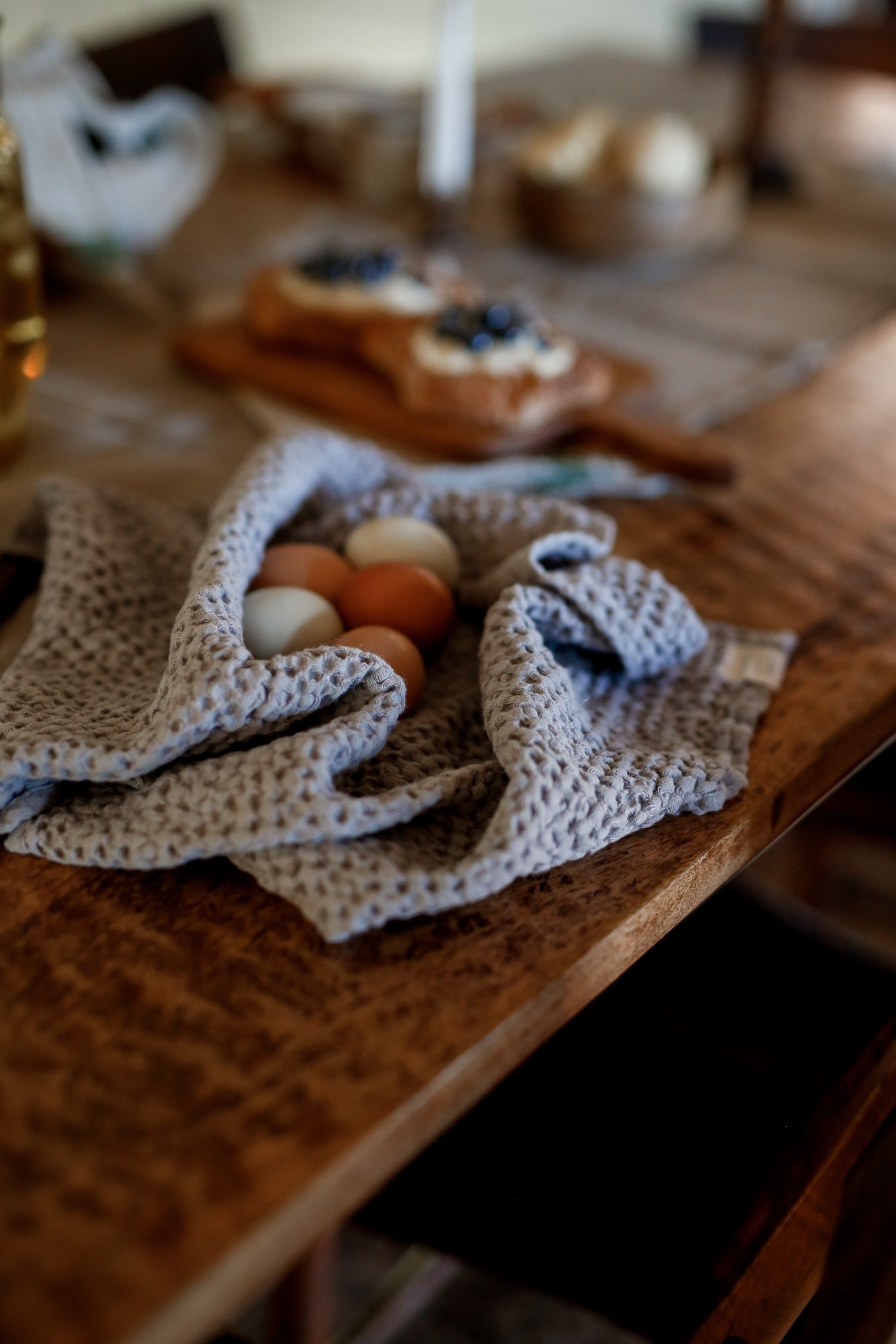 Waffle Knit Towel