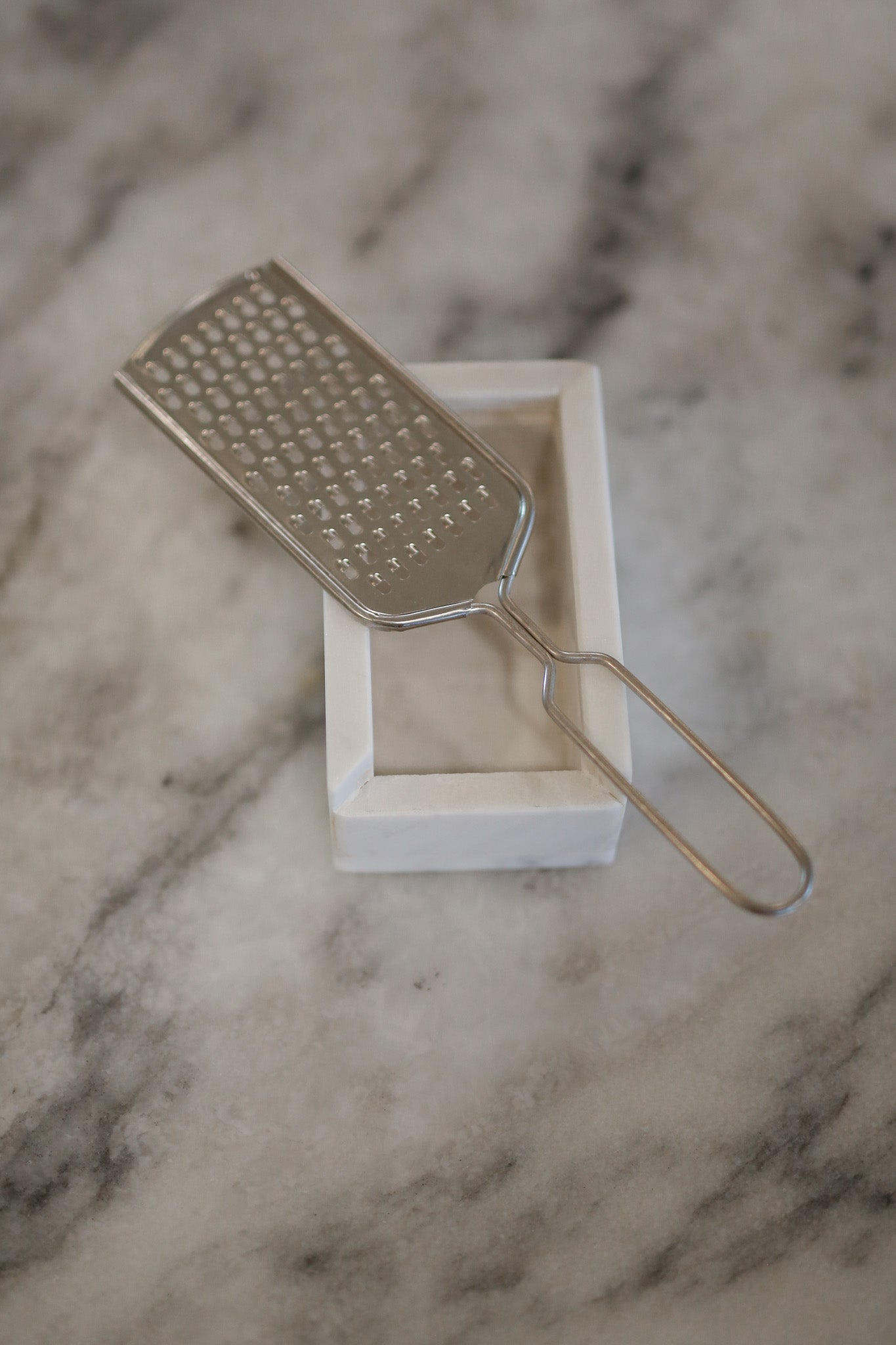 Mable & Stainless Steel Grater