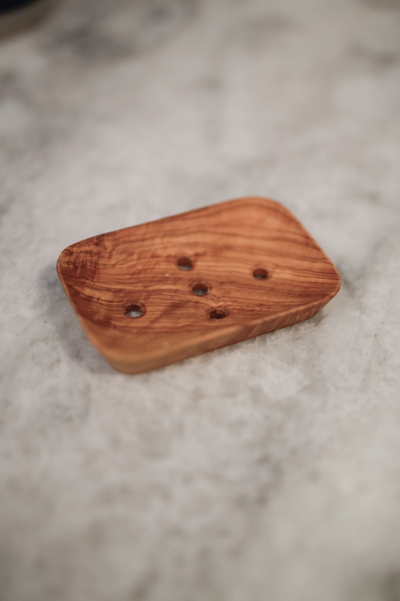 Olive Wood Soap Dish