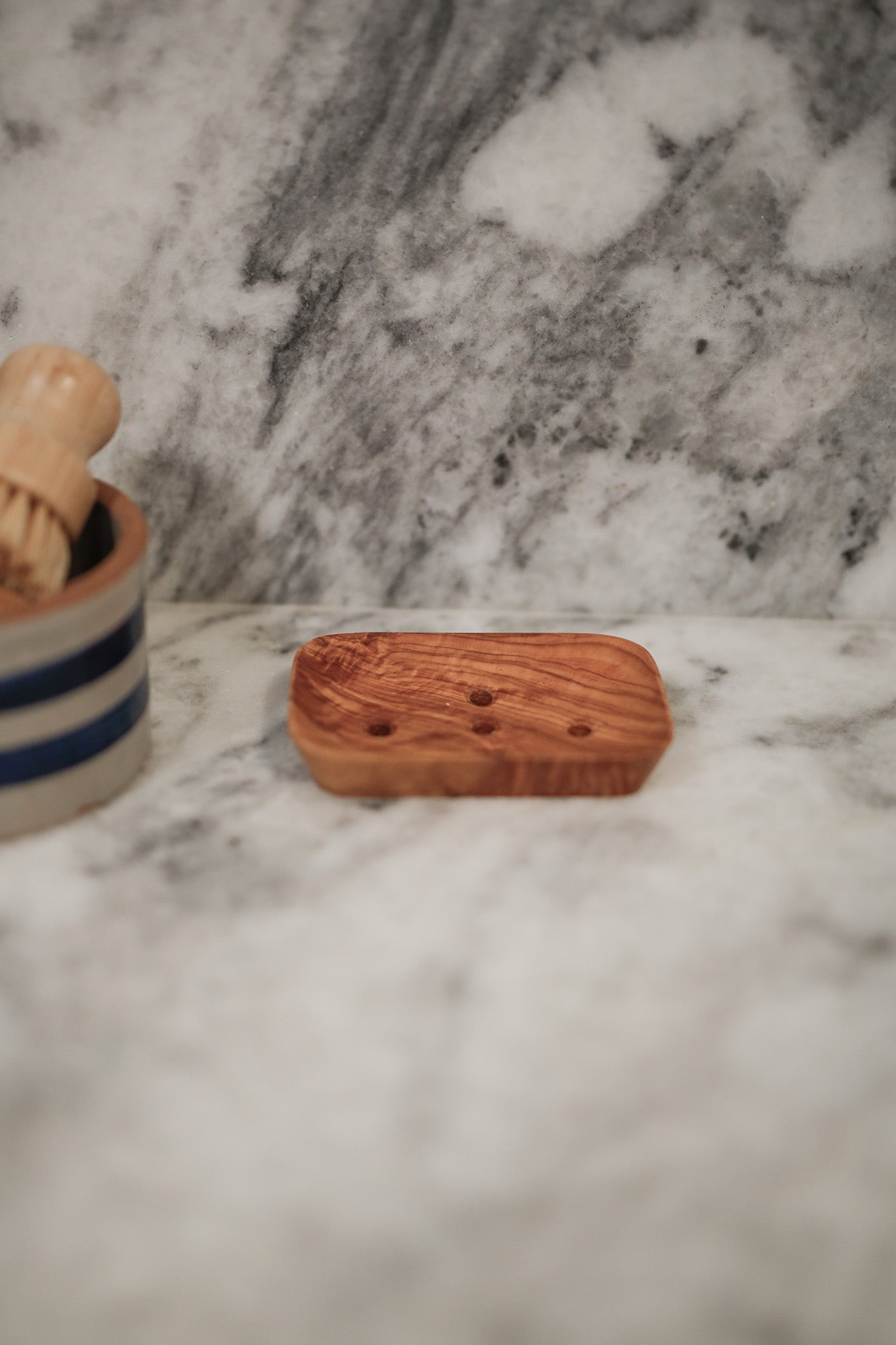 Olive Wood Soap Dish